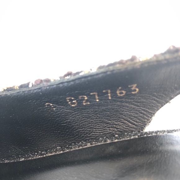 CHANEL Cap Toe Tweed Platform Slingback - Picture 8 of 13